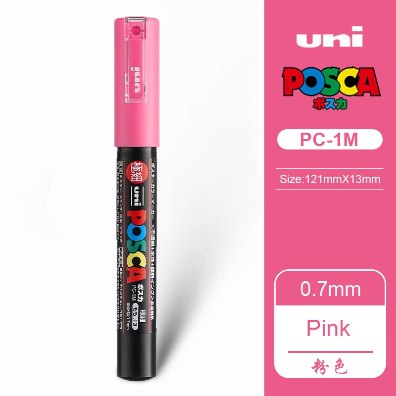 Caneta Posca: A arte ao seu alcance 0.7mm - UN