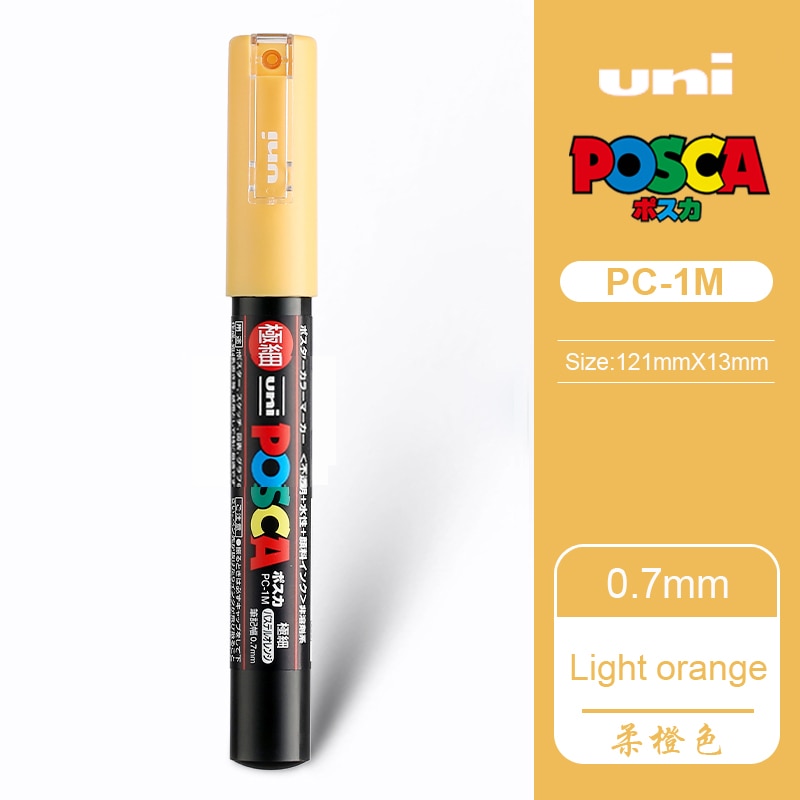 Caneta Posca: A arte ao seu alcance 0.7mm - UN